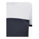 Block Polo Shirt - Anthracite/White